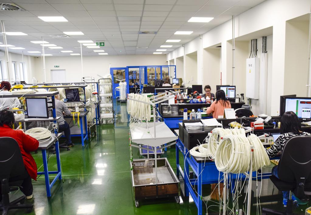 Własny zakład produkcyjny oraz Biura Konstrukcji i Rozwoju