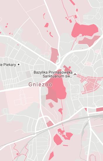 13 13 Mapa traktu z królikami złapanych: 10 królików dystans: 8 km odwiedzonych: 5 POI Total: