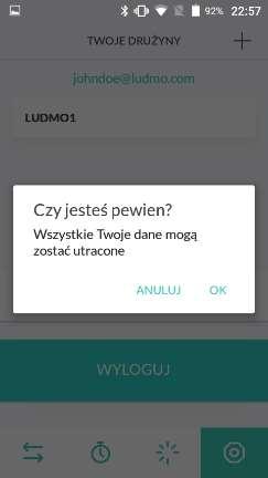 Telefon musi mieć dostęp do Internetu w momencie logowania użytkownika. Na tym etapie może to być zarówno poprzez sieć WiFi jak i poprzez operatora sieci komórkowe.