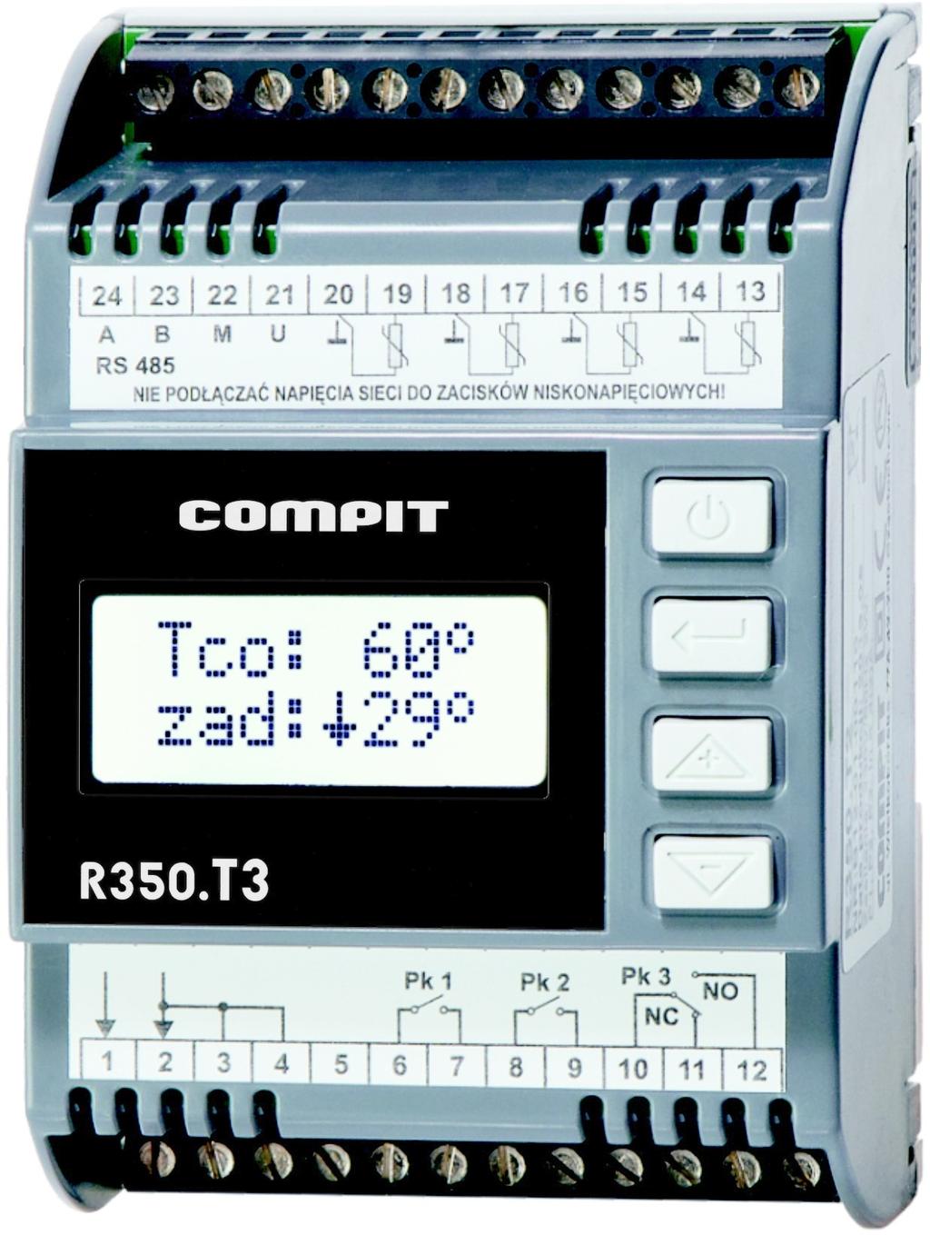 R350.T3 INSTRUKCJA OBSŁUGI I INSTALACJI do wersji regulatora 2.