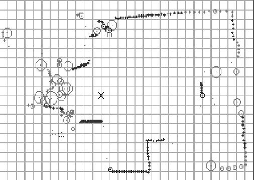 typowy element wyposażenia biurowego. Wykonano skany trzema rodzajami sensorów, których pomiary w różnym stopniu i w różny sposób odzwierciedlały geometrię przygotowanej sceny.