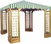 Pergola ozdobna 250 x 380 20075 295,00 Szpaler różany z donicami