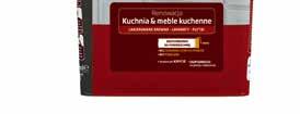 22 FARBY RENOWACYJNE RENOWACJA KUCHNIA I MEBLE KUCHENNE Farba doskonała do odnowienia mebli kuchennych z drewna pokrytego farbą lub lakierem, z laminatów, sklejki, oraz ściennych płytek kuchennych.