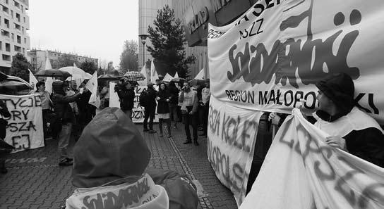 Postulatami S zgłoszonymi podczas pikiety, zajmowała się na przełomie 2017/2018 r. Wojewódzka Rada Dialogu Społecznego wojewoda, przedstawiciele marszałka, pracodawcy i związkowcy. Marszałka w ww.