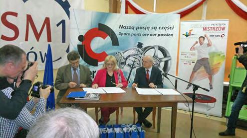 Obszar zawodowy mechaniczny Przykład dobrej współpracy Technikum Mechanicznego nr 15 w Zespole Szkół Mechanicznych nr 1 im.