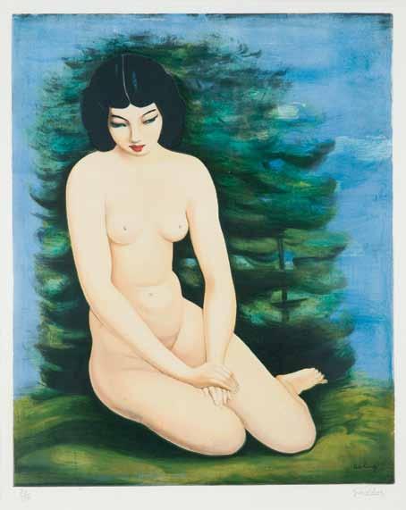 : Jean Kisling, wycisk: ATELIER KISLING 1 400 zł Estymacja: 1 800 3 000 49 Mojżesz Kisling (1891 Kraków 1953
