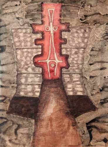 101 Jan Lebenstein (1930 Brześć Litewski 1999 Kraków) Figura, 1959 r.