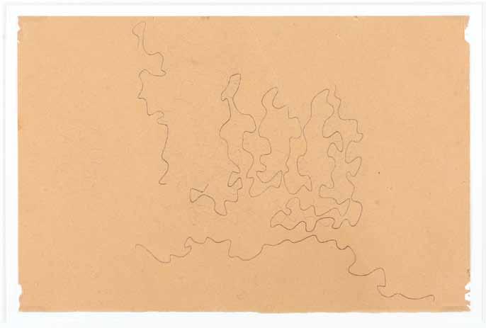 127 Władysław Strzemiński (1893 Mińsk Litewski 1952 Łódź) Pejzaż, 1947 r. ołówek/papier, 27,3 x 41,5 cm sygnowany i datowany l. d.: 'W.