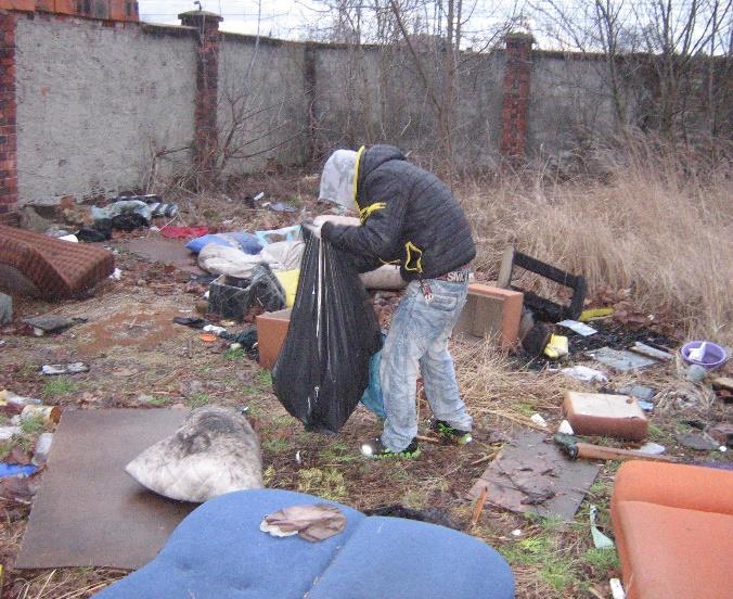 Zbieranie odpadów komunalnych i wielkogabarytowych na