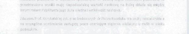 Ocena cyklu publikacji złożonych jako osiągnięcie naukowe Osiągnięcie będące podstawą przeprowadzenia postępowania habilitacyjnego to cykl 5 prac oryginalnych zatytułowany: "Ocena czynników