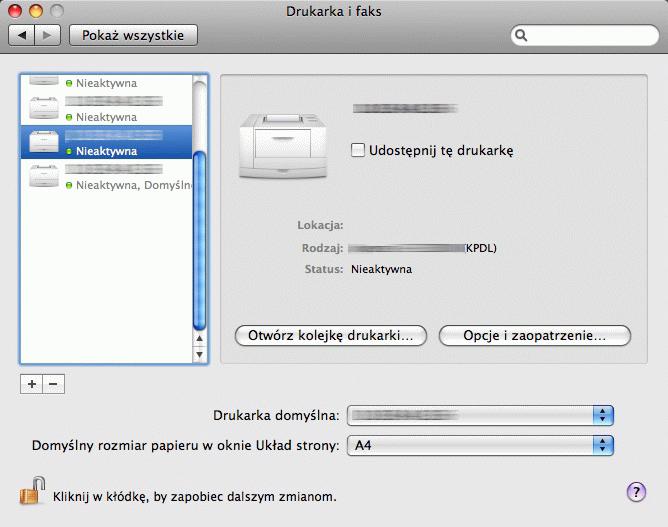 Przygotowanie przed rozpoczęciem użytkowania > Instalacja oprogramowania 4 Spowoduje to dodanie zaznaczonego urządzenia.
