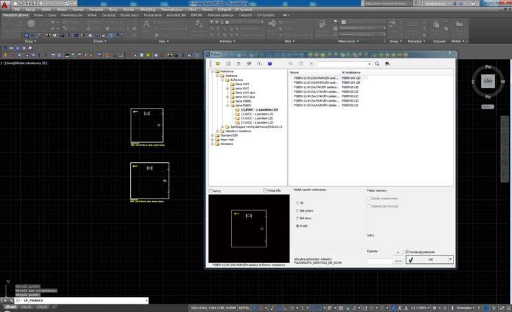 CADprofi Biblioteki CAD Nowość Nasze biblioteki produktów są obecne w CADprofi