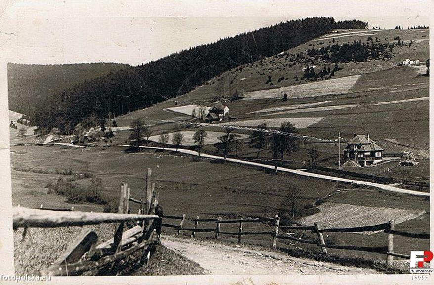 Zwardoń zdjęcie z 1935 roku.