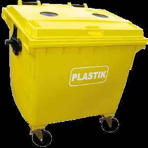 Pojemniki plastikowe Pojemniki 1100L lid in lid
