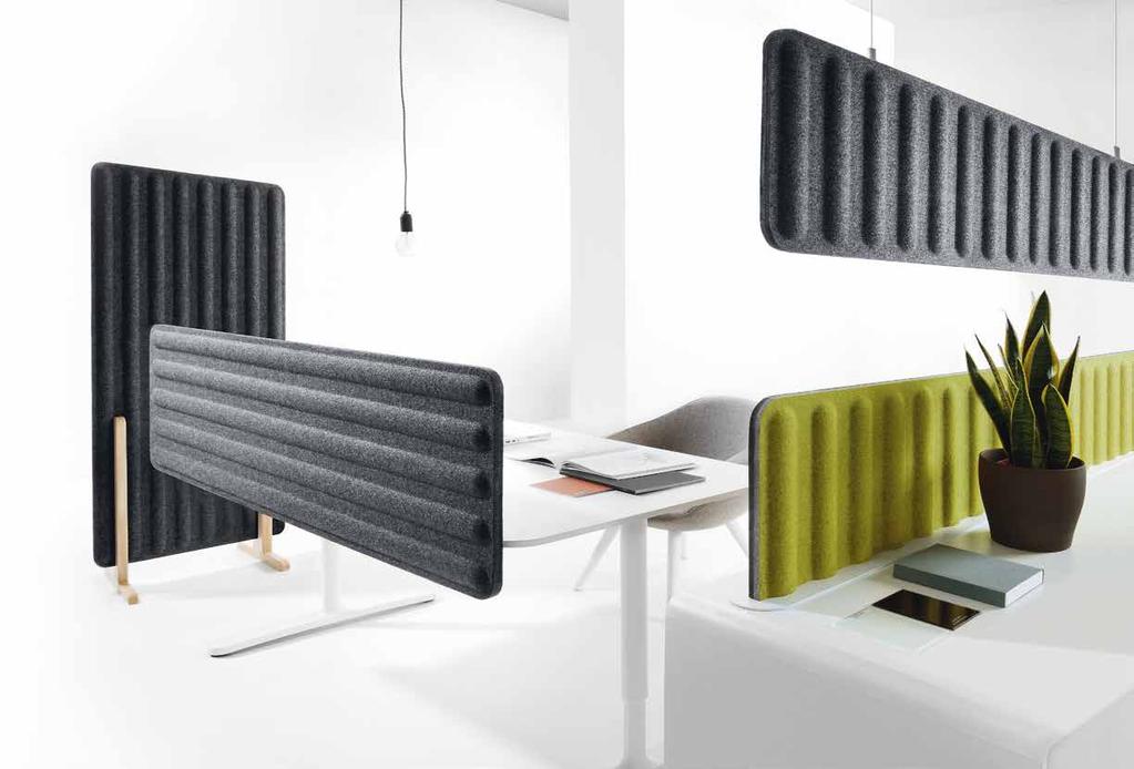 desk panels Panele biurkowe 24 25 GRN-4 Free-standing panel may function as an