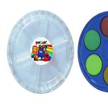 FARBY AKWARELOWE FUN&JOY komplet farb akwarelowych