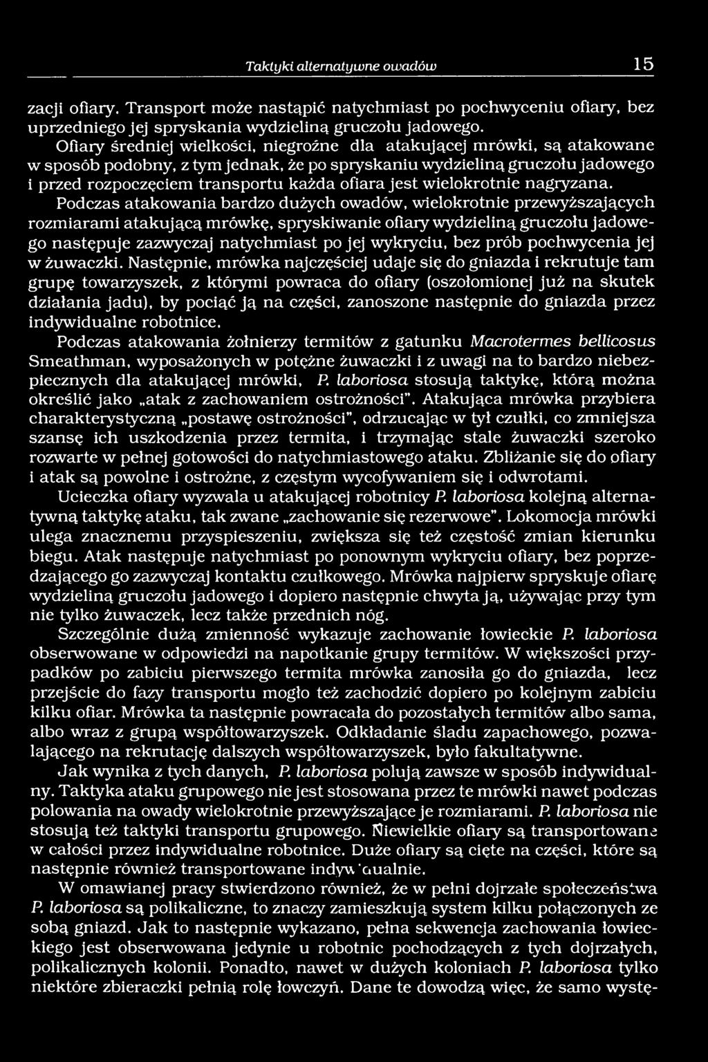 jest wielokrotnie nagryzana.
