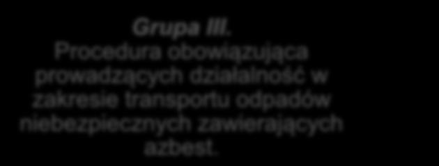Postępowanie przy pracach przygotowawczych do usuwania wyrobów zawierających azbest. Procedura 4.