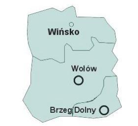 skład wchodzą 41 sołectwa, (wypisać w tabeli jakie sołectwa) 51 miejscowości, w tym 8 przysiółków.