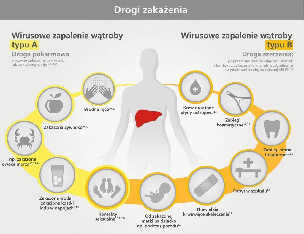 WZW A WIRUSOWE ZAPALENIE WĄTROBY TYPU A Wirusowe zapalenie wątroby typu A określane jest również jako