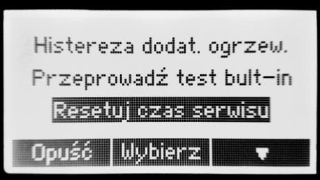 Przypomnienie o serwisie Maszyna przypomina o konieczności przeprowadzenia corocznego serwisu. Przypomnienie jest rodzajem alarmu, jednak nie wpływa na pracę urządzenia.