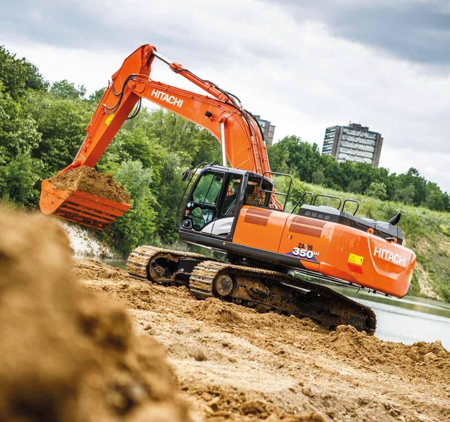 Seria ZAXIS-6 KOPARKA HYDRAULICZNA Kod modelu : ZX350LC-6 / ZX350LCN-6 Maksymalna moc silnika :