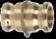 CAMAA075100A 3" 4" CAMAA100SS - CAMAA100MS CAMAA100AL 4" 4" Camlock DD - obustronnie gniazdo Cal