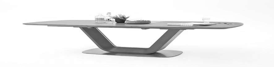 ceramika jasnoszara kolumna: MDF, lakier biały mat, aplikacja podstawa: KOAMI 140 (180) x 85 x 77 160 (210) x 90 x 77 180 (230) x 95 x 77 blat i wkładka: MDF,