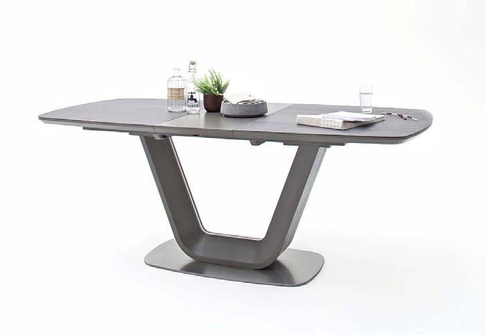 SCOTT 160 (210) x 90 x 76 blat: MDF, lakier mat, ceramika antracyt