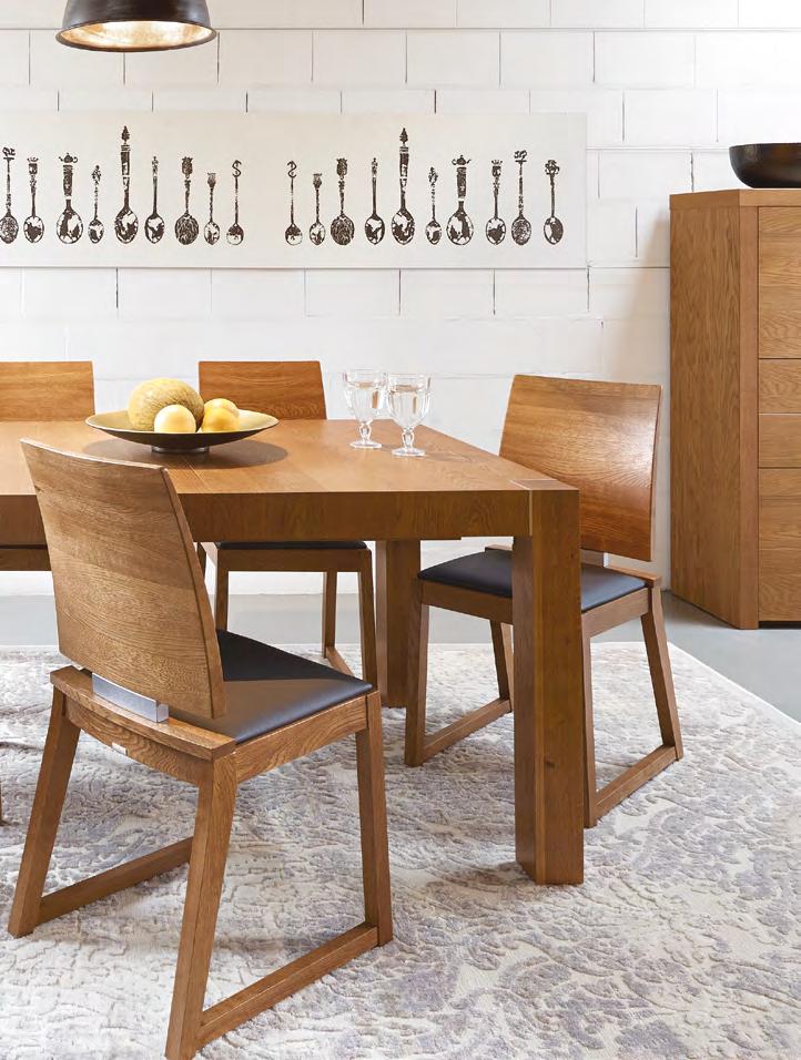 Krzesła / Chairs / Стулья oparcie wykonane z litego dębu backrest made from solid oak wood спинка из массива дуба oparcie profilowane i