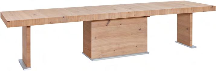 stable and durable construction надежная и прочная конструкция ASPERO W 76 S 90 D 170/215/260/305/350 cm kontynuacja usłojenia naturalnego