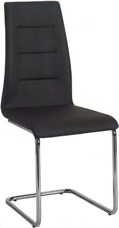 flexible backrest эргономичная пружинистая спинка estetyczne połączenie metalu z tapicerką aesthetic combination of metal and fabric эстетическое