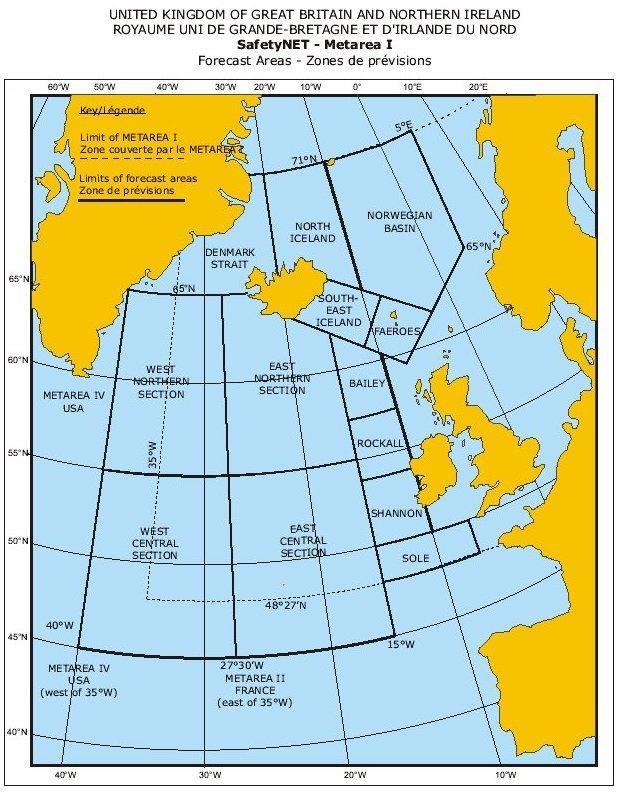 gmdss metarea I - prognoza AREA FORECASTS FOR THE NEXT 24 HOURS SOLE.. SHANNON ROCKALL.. BAILEY FAEROES SOUTHEAST ICELAND.