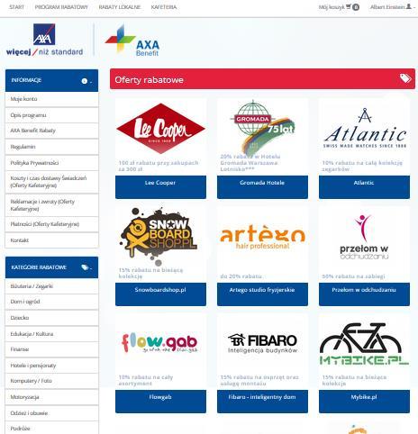 AXA BENEFIT PROGRAM RABATOWY gdzie? co?