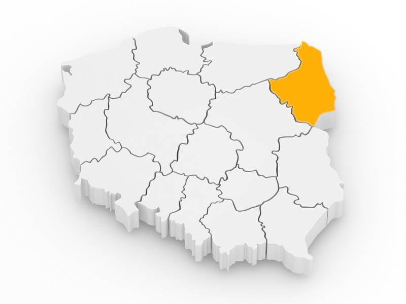 Rozdział II. Charakterystyka województwa podlaskiego 2.1. Połoz enie geograficzne Województwo podlaskie jest jednym z 16 województw w Polsce.