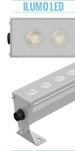 ILUMO LED zewnętrzne oświetlenie budynków ILUMO LED to nowoczesny i wydajny naświetlacz zaprojektowany dla źródeł LED renomowanych producentów.