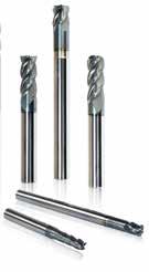 UM Series UM Seria HSC endmills HSC Frezy For roughing and finishing of steel up to 55 HRC, stainless steel and cast iron with high metal removal rate New design with variable core: large chip