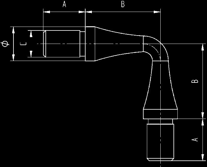 220100 4011879143046 81 mm 12 mm 0,050 SWORZEŃ ŁĄCZĄCY KĄTOWY ZE STALI NIERDZEWNEJ EDELSTAHLECKVERBINDER CONNECTOR połączenie