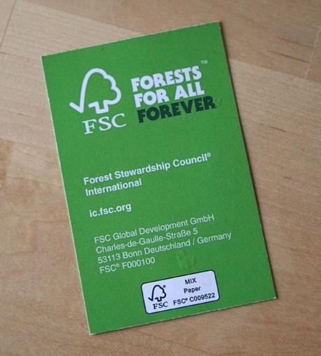Czym są znaki towarowe FSC? 1.
