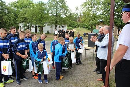 CTIF. Organizatorem zawodów był: Zarząd Oddziału Miejsko - Gminnego Związku Ochotniczych Straży Pożarnych w Głownie oraz Wójt Gminy Głowno.