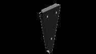 MODUŁOWY SYSTEM OPRAW W LINII INV320LED-..-LNC (CONNECTOR) Wandaloodporny łącznik rogowy z możliwością dostosowania kształtu i rozmiaru, w celu zapewnienia ciągłości systemu LINE.