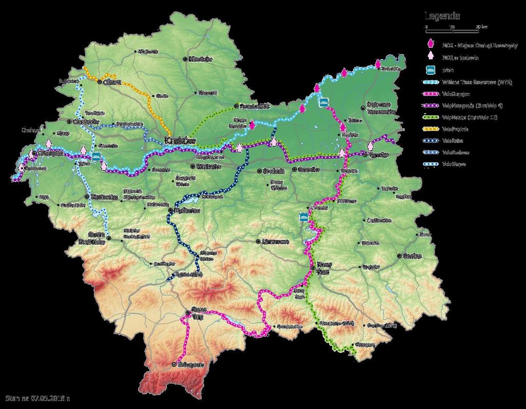 Szczawnica-Zabrzeż EuroVelo 11