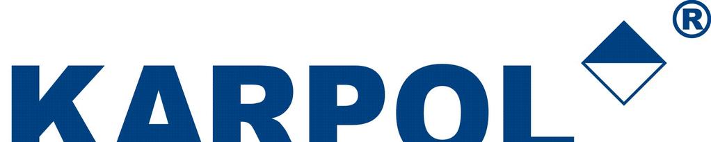 Dystrybutor: KARPOL Sp. z o.o. Al. Wojska Polskiego 66 64-920 Piła Tel.: +48 67 352-55-80 Fax: +48 67 352-55-31 E-mail: biuro@karpol.com.