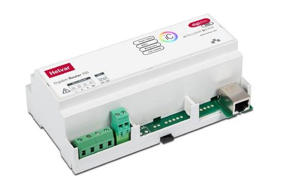 Router DIGIDIM (905) Router DIGIDIM (910) Router DIGIDIM 905 posiada jeden interfejs pozwalający obsłużyć do 64 urządzeń.