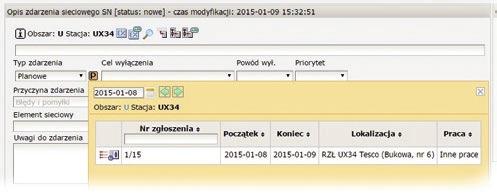 INTELIGENTNE IDEE 101 FUNKCJE Automatyczna rejestracja zdarzeń w sieci WN, SN i nn Automatyczne cechowanie zdarzeń według ich typu Korekta rzeczywistego czasu początku i końca wyłączenia Wyliczanie