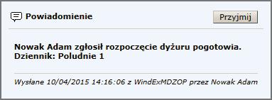 poleceń wydanych przez dyspozytora Rzeczywiste czasy wykonania operacji Automatyczne odświeżanie