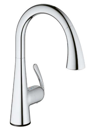 KUCHNIA GROHE KOLEKCJA PREMIUM LIFESTYLE ZEDRA TOUCH GROHE ZEDRA TOUCH Postaw na zmysłową moc wody w Twojej kuchni.