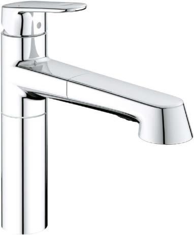KUCHNIA GROHE KOLEKCJA STYL & FUNKCJONALNOŚĆ EUROPLUS 33 930 002 Bateria zlewozmywakowa ze średnią wylewką 33 931 002 do