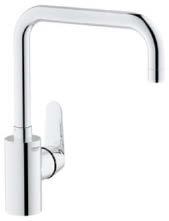 KUCHNIA GROHE KOLEKCJA STYL & FUNKCJONALNOŚĆ EURODISC COSMOPOLITAN 23 657 000 Bateria zlewozmywakowa, rozmiar M z zestawem odpływowym 32 259 002 Bateria zlewozmywakowa z wysoką wylewką
