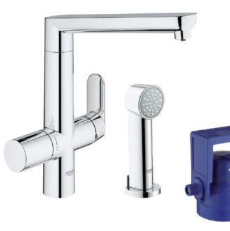filtra 31 344 001 / 31 344 DC1 GROHE  funkcją filtracji wody, filtr do